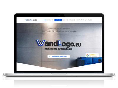 Individuelle & maßgefertigte 3D Wandlogos für Büro, Geschäftsräume und Messe